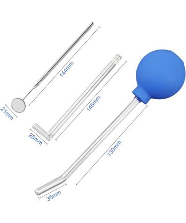 Riisoyu Almond Stone Remover Tools - Tonsil Cline Cupping Glass with Suction Pipette for Fresh Breath & Oral Care - Buy Online on GoSupps.com