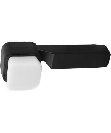 Double Sided Face Brush Portable Dead Skin Removal Exfoliator Facial Cleaning Brush Black - Buy Online on GoSupps.com