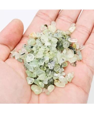 Natural Crystals and Stones 100g Natural Prehnite Quartz Crystal Stone Gravel 7mm-9mm for Decoration Gift for Decoration kaixun - Buy Online on GoSupps.com