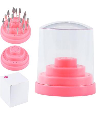 POPETPOP 2 Pcs 48 Nail Drill Bits Stand Display Holder Stand Nails Drill Bits Nail Drill Bit Container Nail Drill Bits Holder Nail Bit Holder Case Nail Bit Holder Stand Bracket Box Manicure Size 1x2pcs Pinkx2pcs - Buy Online on GoSupps.com
