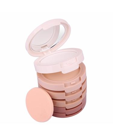 5 colors highlight & contour palette - professional face powder palette concealer cover cream camouflage pallet cover makeup palette for professional and daily