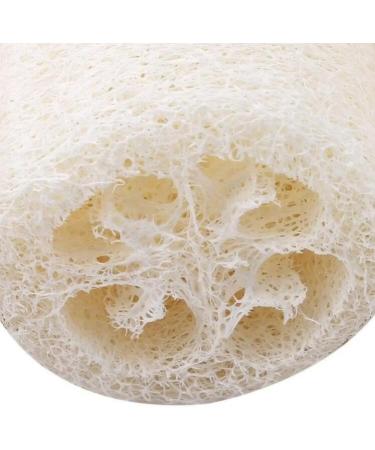 4 Count Loofah Exfoliating Body Scrubber - Natural Egyptian Shower Sponge for Women & Men | Perfect for Clean Skin Care & Spa Bath - Buy Online on GoSupps.com