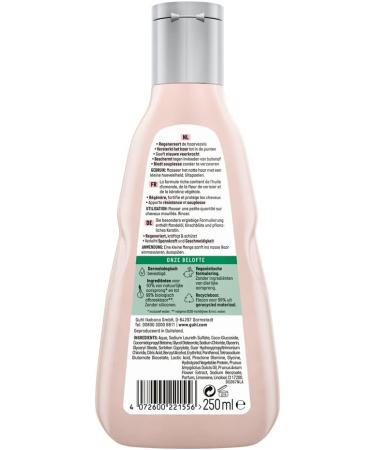 Guhl Ikebana Cosmetics BV Guhl Rich Nutrition Shampoo With Baobab Oil For Overstressed Brittle and Damaged Hair 250 Milliliters - Buy Online on GoSupps.com