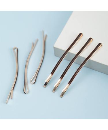 Metal Jumbo Bobby Pins Hair Clips 10pcs (Brown) - 5 Large, 5 Small | Hair Decoration Accessories - Buy Online on GoSupps.com