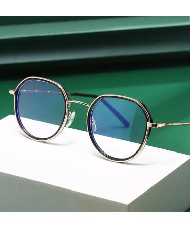 Stylish Blue Light Blocking Glasses for Eye Comfort - Computer Reading & Night Use - Unisex Black - Buy Online on GoSupps.com