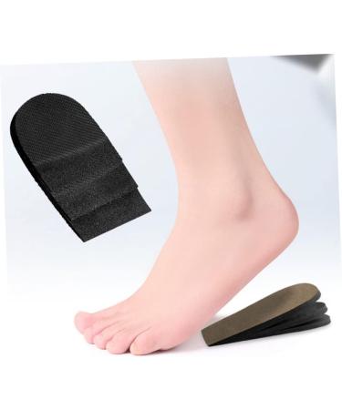 FOMIYES Inner Heightening Shoe Lifts for Men | 4 Pairs of Invisible Height Inserts & Orthotic Insoles | Comfortable EVA Rubber Cushions for Men & Women - Buy Online on GoSupps.com