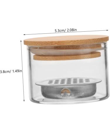 HAPINARY Nail Art Brush Cup Glass Nail Dish Nail Art Cup Nail Dappen Dish Nail Cup Nail Art Liquid Holder Nail Art Accessories Nail Dish Cup Nail Tools Manicure Nail Dish Nail Art Dish - Buy Online on GoSupps.com