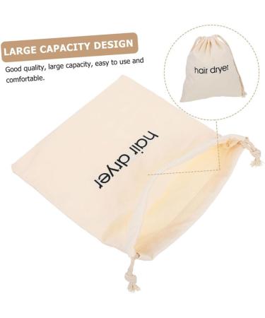 Healeved 12 Pcs Hair Dryer Storage Bag Drawstring Storage Bags Dryer Portable Travel Tote Bags Fabric - Buy Online on GoSupps.com