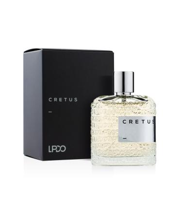 Cretus EDP Unisex 100ml Perfume - Energetic Top Notes of Blackcurrant & Pineapple - Heart Notes of Birch and Jasmine - Lingering Base of Ambergris and clean Musk - Made in Italy 3.38 Fl Oz (Pack of 1) Fruity