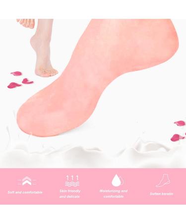 Silicone Gel Socks for Men & Women - Moisturizing Foot Care Anti-Crack & Nourishing Treatment for Dry Cracked Feet (L) - Buy Online on GoSupps.com