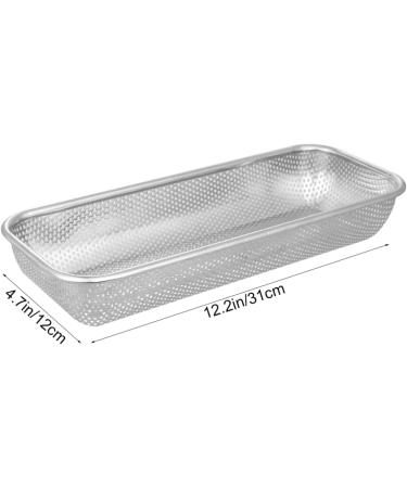 Alipis Mesh Strainer Filter Pasta Noodles Food Container Storage Basket Vegetable Fruit Stand Fruit Basket - Buy Online on GoSupps.com