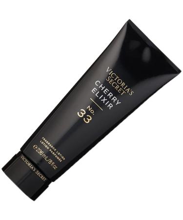 Victoria's Secret Cherry Elixir NO.33 Fragrance Body Lotion 8 Fl Oz (Cherry Elixir NO.33 8 Ounce) Cherry Elixir NO.33 8 Fl Oz (Pack of 1)