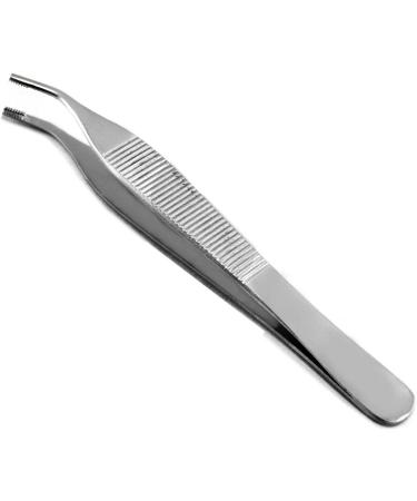 High-Quality Precise Surgical Tweezers | Adson Brown Curved for Dentists & Surgeons | Anatomical Pliers for OPS & Seam Techniques - Buy Online on GoSupps.com