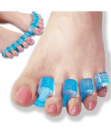 Toe Stretchers - Toe Separators and Toe Spreaders Kit Provides Bunion Relief Relieves Plantar Fasciitis Hammertoes Claw Toes Bunionettes and Overlapping Toes - For Men and Women