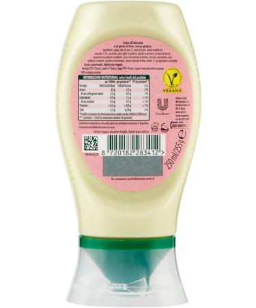  Italian Gourmet E.R. Calv Avocado & Lime Flavour Delicious and Balanced Sauce Ideal for Pok Tacos Nachos and Vegetable Burgers 250ml + Italian Gourmet Polpa 400g - Buy Online on GoSupps.com
