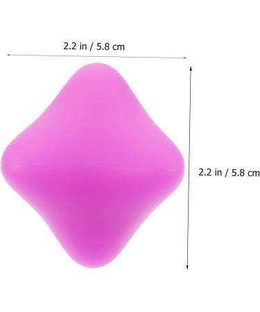 Buy Homoyoyo Handle Ball Trainer - Manual Back & Finger Massage Device for Wrist Health | Deep Violet Exercise Balls - 5.8cm - Buy Online on GoSupps.com