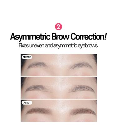 ETUDE Bare Edge Brow Pencil 03 Grey Brown - Hexagon Brush Brow Mascara for Zero Clump & Defined Brows - Buy Online on GoSupps.com