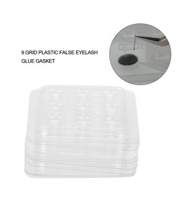 10pcs Eyelash Glue Gasket Holder - Multi-functional Adhesive Extension Pads for False Eyelashes | Beauty & Personal Care Tools - Buy Online on GoSupps.com