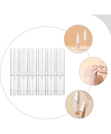 Ipetboom 24 Pcs Liquid Foundation Bottle With Cover Travel Storage Bottle 12x1.9cmx4pcs Transparentx4pcs - Buy Online on GoSupps.com