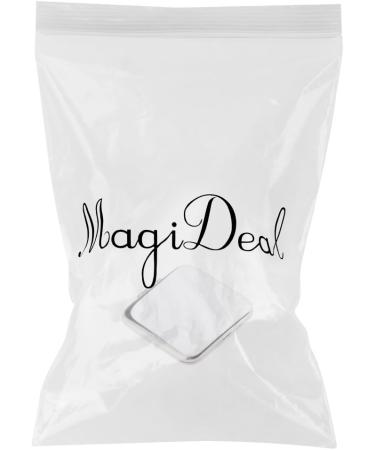 Magideal Portable Pocket Mirror - Dual-Sided Compact Travel Makeup Mirror | Foldable Silver #02 for On-the-Go Cosmetics - Buy Online on GoSupps.com