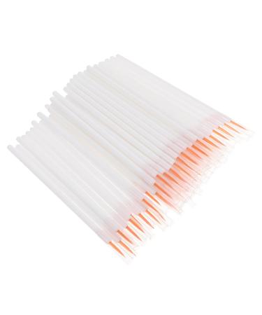FOMIYES Nylon Brush Face Makeup Eye Makeup 100Pcs Makeup Eyeliner Wands Girl Eyeliner Applicator Eye Makeup Lash Brush Tool Makeup Gadgets Face Makeup