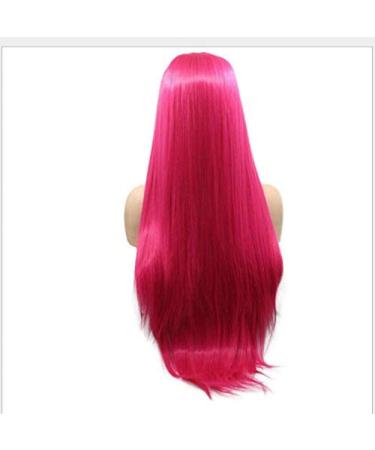 Buy BGHJUE Wig Accessories for Women - Synthetic Dark Root High Temperature Long Straight Hair Wig in Natural Pink - Buy Online on GoSupps.com