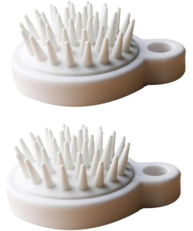 Beavorty 6-Pack Hair Wash Shampoo Brush Scalp Stimulating & Bathing Scrubber for Enhanced Cleansing Perfect Bathroom Accessory for Massage & Hair Care - Buy Online on GoSupps.com