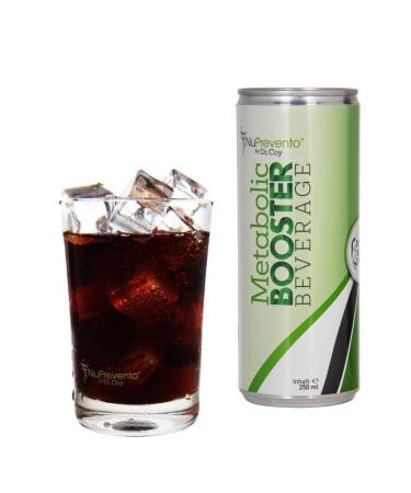 NuPrevento Metabolic Booster Beverage - Refreshing drink with fruity blackcurrant and cola taste content: 250ml