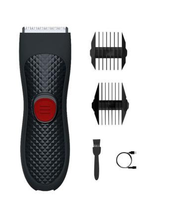 Trimmer Electric Below The Belt Body Hair Groomer for Men Waterproof Groin & Body Shaver 50 Minute Battery Life Universal USB Charging Men's Gift Low Noise Ceramic Blades
