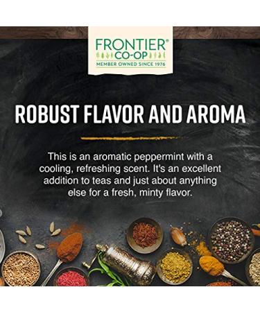 Organic Peppermint Leaf - Frontier Co-op 2.05 oz (58 g) | Premium Herbal Tea - Buy Online on GoSupps.com