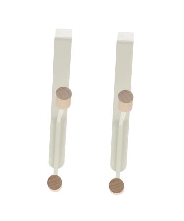 PRETYZOOM 2pcs Coat Hook Behind Door Coat Hangers Bunk Bed Accessories Door Back Hooks Wardrobe Wall Hanging