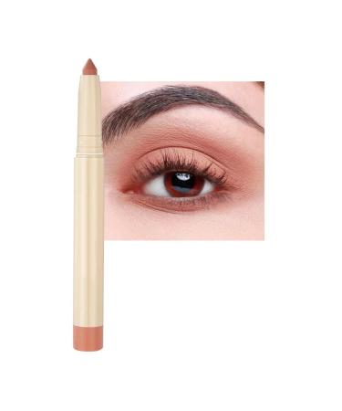 Pearlescent Eyeshadow Pencil Stick Lasting Glitter Shimmer Eye Shadow Pen Eyeliner Stick Eyes Make Up Tools Waterproof 22 Colors (Color : NO.19)