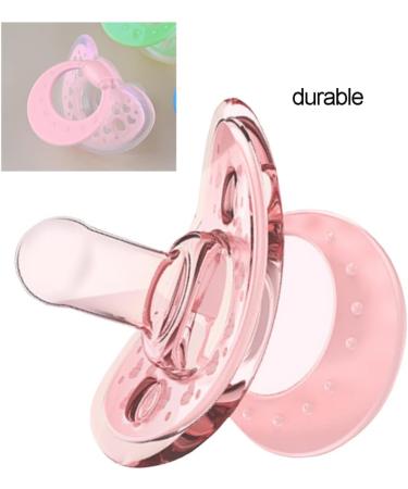 Sunaomni Mam Dummies - Baby Silicone Pacifier for Newborns & Toddlers | Multifunctional Breastfed Baby Supplies | Pink - Buy Online on GoSupps.com
