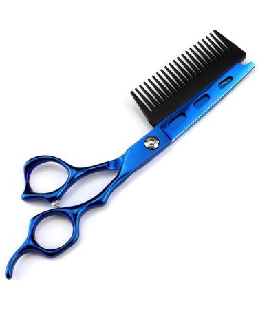 Hair Cutting Scissors 6 Inch Professional JP440c Steel Blue 2 in 1 Hair Scissors with Comb Haircut Barber Hair Cutting Shears Hairdresser Scissors Cutting Scisssor - Buy Online on GoSupps.com
