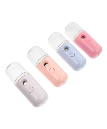 PLAFOPE 4pcs Small Pill Hydrating Instrument Portable Steamer for Facial Face Steamer abs pc