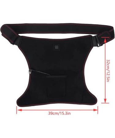 Keduoduo Heated Wrap | 5V Heating Compression Hip Belt for Muscle & Sciatica Pain Relief - Large Support Area - Buy Online on GoSupps.com