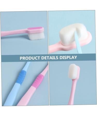 Minkissy 6 pcs Soft Toothbrush Set for Adults | Micro Hand Toothbrushes | Ultimate Oral Hygiene & Gum Care | Family Package - Buy Online on GoSupps.com