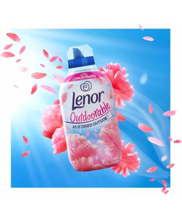 Lenor Outdoorable Ultra Concentrated Fabric Conditioner 33 Washes 462ml Pink Blossom Pack of Six - Buy Online on GoSupps.com