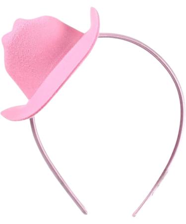 Cowboy Hat Headband Cute Mini Cowgirl Hat One Size Fits Most Tiny Cowboy Hat Detachable Polyester Western Costume for Women for Masquerade Party Headbands - Buy Online on GoSupps.com