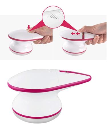 AUNMAS Electric Lint Remover - USB Rechargeable Fabric Fuzz Trimmer with Charging Indicator | Ergonomic Design in Rose Red - Shop Now - Buy Online on GoSupps.com