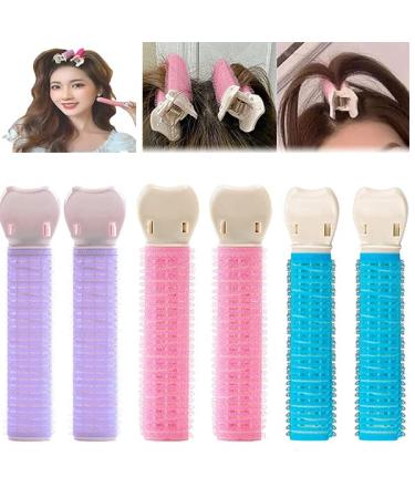 6pcs Volumizing Hair Clips Root Clips for Hair Volume Velcro Hair Clips Fluffy Hair Volumizer Clips Clips Barrettes Hairstyle Accessories Tools