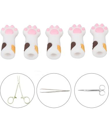 Silicone Cuticle Trimmer Protective Cover Drop Resistant Cuticle Scissors Prevent Nail Abrasion For Manicure Tools - Buy Online on GoSupps.com