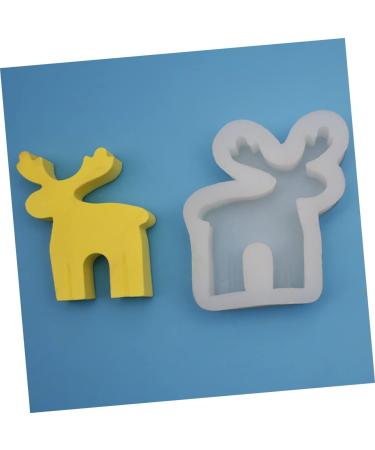 Cabilock Cookie Stencils 2 Pcs DIY Glue Mold Christmas STO Candle Molds The Kid Manual Art Mold Child Fudge Blocks - Buy Online on GoSupps.com