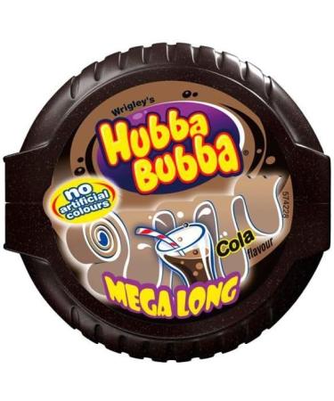Huba Huba Combo Mega Long Bubble Gum Flavour Cola Strawberry Bubble Tap Watermelon 2Pcs Each (Pack of 8) - Buy Online on GoSupps.com