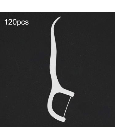 120pcs Portable Dental Floss Picks - Tooth Stain Removal & Oral Care Tool | Disposable Dental Floss Sticks for International Shipping - Buy Online on GoSupps.com