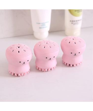 Portable Cute Silicone Wash Brush | Manual Face Cleanser & Bubbler | Best Facial Wash Tool - Buy Online on GoSupps.com