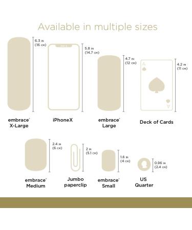 Embrace Scar Treatment - Extra Large Silicone Sheets (6.3in) for New Scars | 60 Day Supply - Buy Online on GoSupps.com