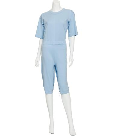 Suprima Care Basic Short Nursing Overall - Art. 4-082 - Light Blue Size XL | International Shipping Available - Buy Online on GoSupps.com