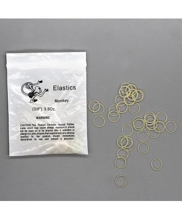 Dental Elastics Bands | Monkey Force Rubber Bands | Orthodontic Supply (3/8) - 10 Bags, 3.5 oz - Buy Online on GoSupps.com