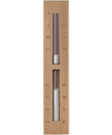 SudoreWell Premium 15-Minute Sauna Hourglass - Dark Cedar Wood & White Sand - International Shipping Available - Buy Online on GoSupps.com